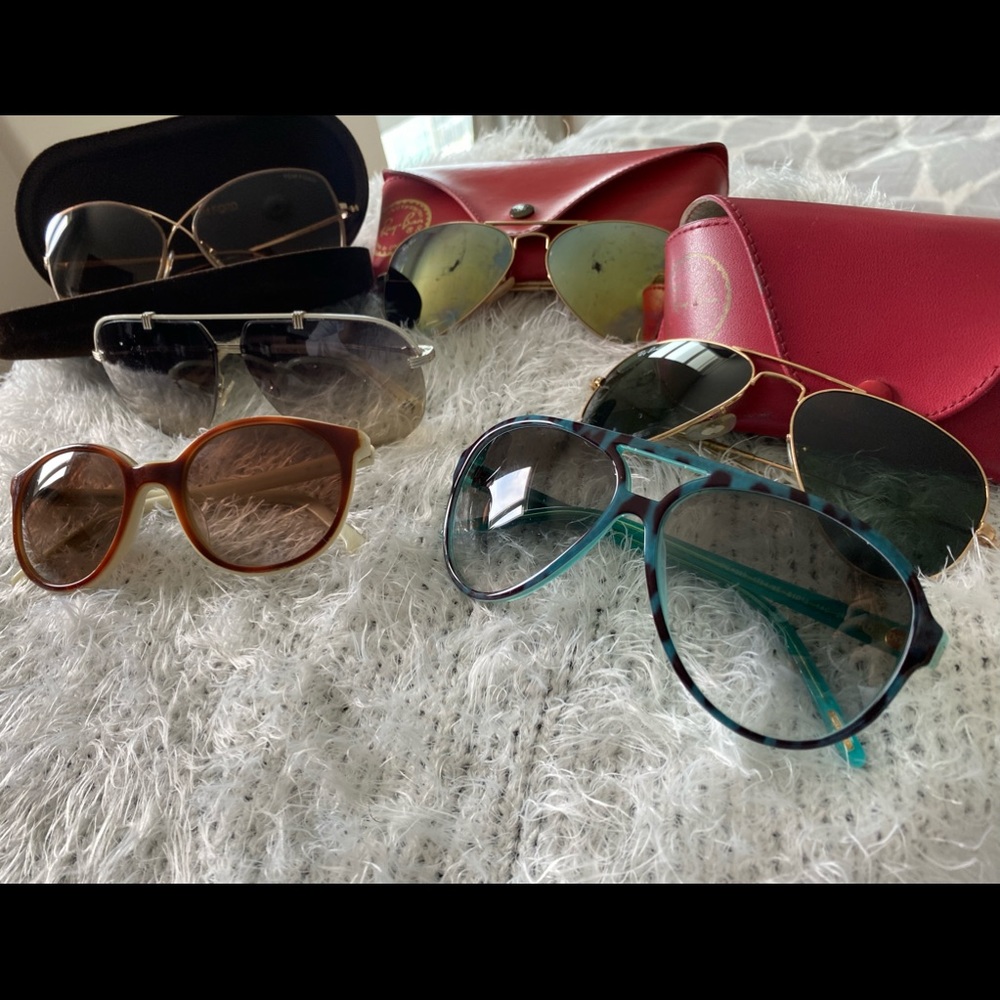 Lot of my personal authentic designer sunglasses